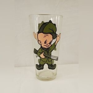Vintage 1973 Pepsi Warner Bros Elmer Fudd Glass Tumbler